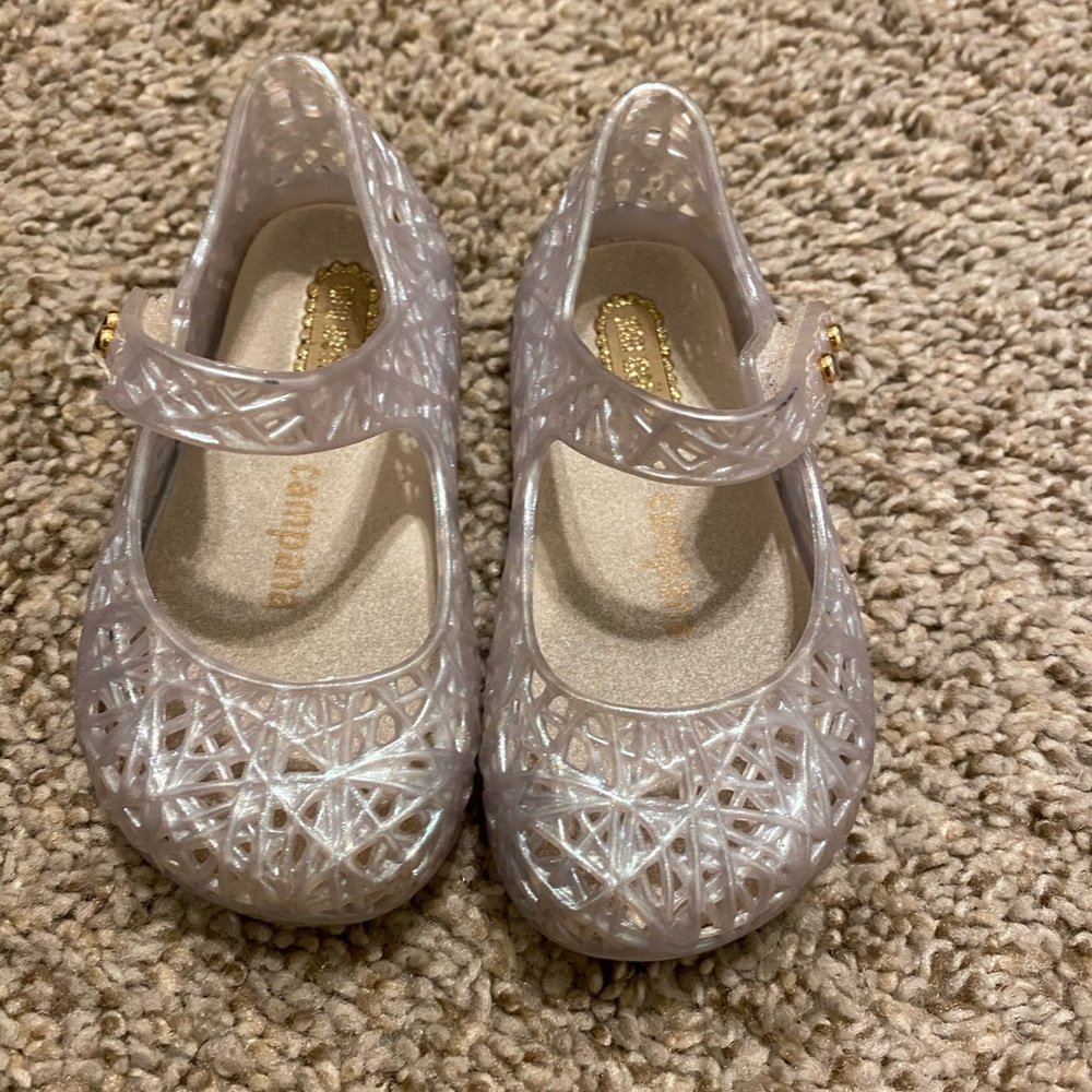 Mini Melissa Size 5 Holographic ZigZags